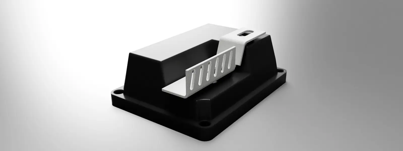 複数の曲げを用いた板金部品の設計サンプル